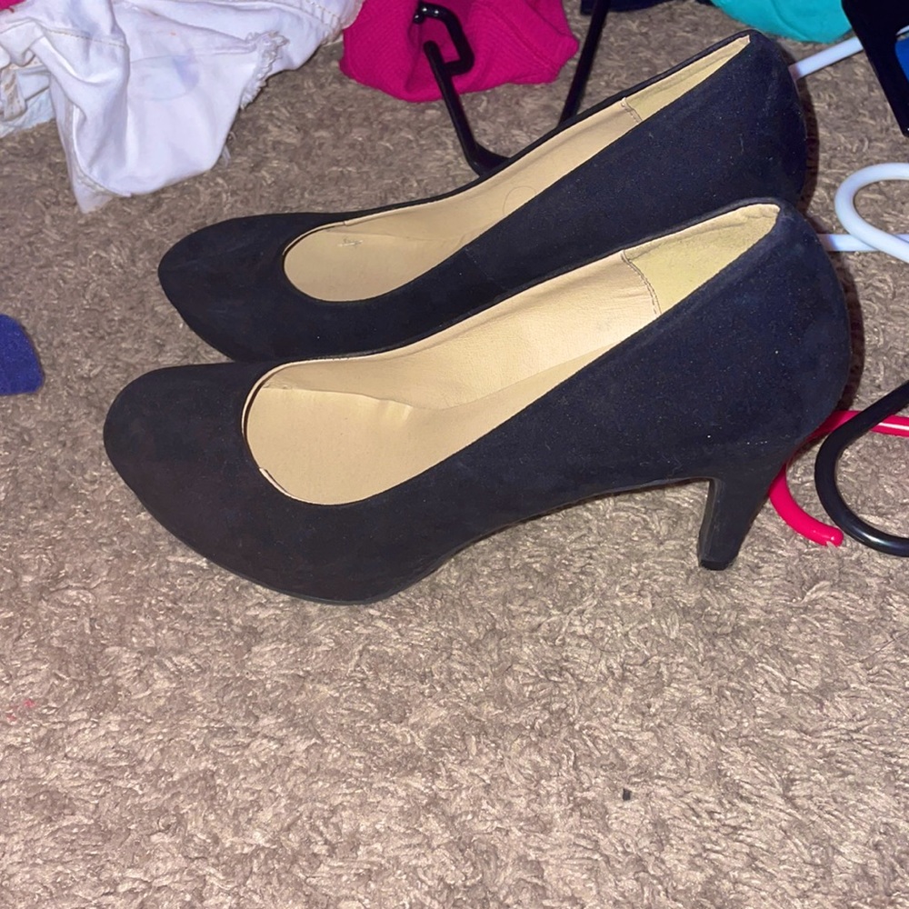 Black heels